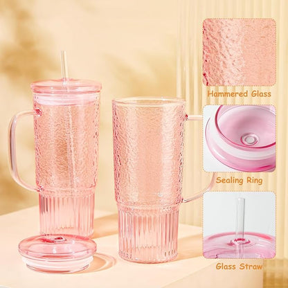 JunVpic Glass Tumbler, 24 oz Glass Cup - Image 4