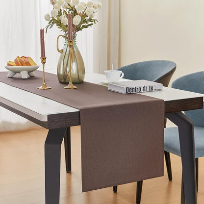 YATOJUZI Coffee Table Runner Seasonal Summer Autumn Kitchen Dining Coffee Table - Image 5