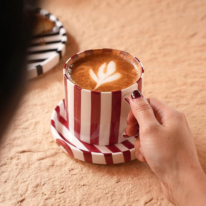 8 Oz Ceramic Coffee Mug Espresso Cups - Image 8