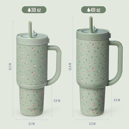 Ello Oasis 40oz Insulated Stainless Steel Tumbler - Image 8