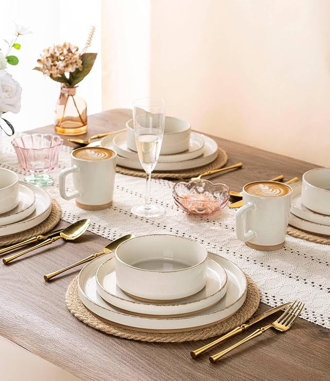AmorArc Stoneware Dinnerware Sets - Image 7