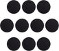 10 Round Foam Bud Coasters Pack, 4 inch - PU Foam, Party Favor - Black