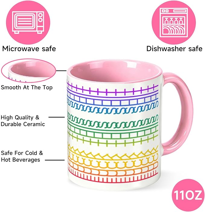 F This S Secret Hidden Message Coffee Mug, 11OZ Ceramic Pink Cup | Funny Coffee - Image 3