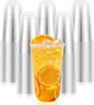 KesaPlan 100 Pcs 18oz Plastic Clear Cups, Disposable Wine Cocktail Glasses | by KesaPlan