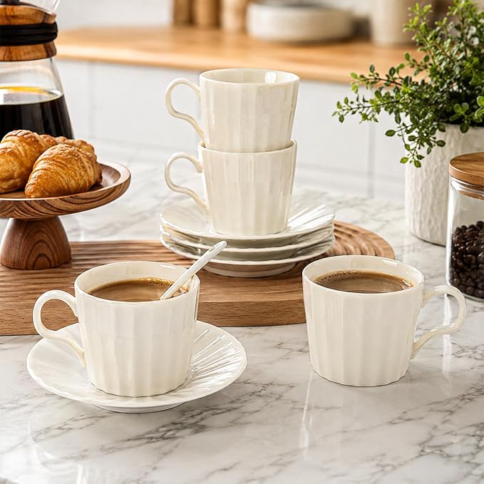 7.5oz Ceramic Cappuccino Cup - Image 7
