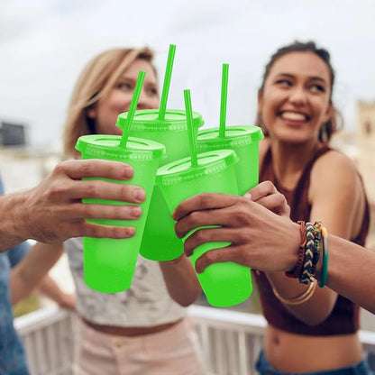 Hxezoc 16-Piece Reusable Cups - Image 4