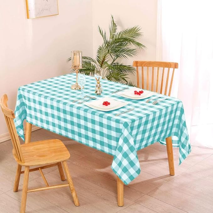 Checkered Square Tablecloth - Image 5