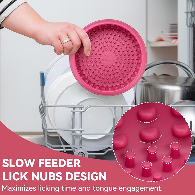 Dog Lick Bowl, Animire Freeze Lick Mat - Image 4