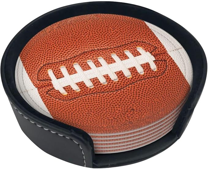 Football Coasters for Drinks by sunwarshile