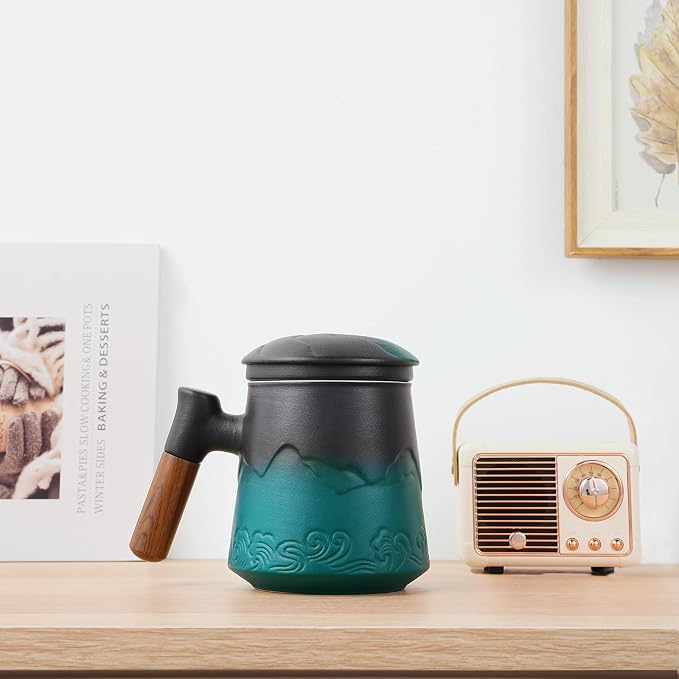 ZENS Tea Mug with Infuser and Lid - Image 2