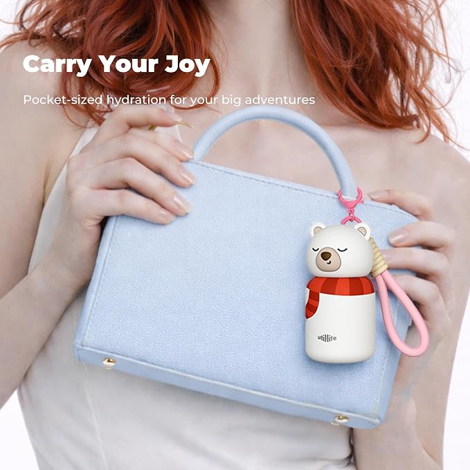 4.1oz Mini Insulated Water Bottle, Portable Coffee Cup, Small Travel Cup Vacuum - Image 2