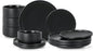 12 Piece Ceramic Plates and Bowls Sets by Shrynxal