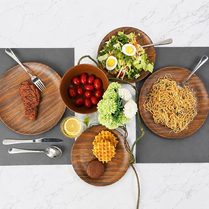 TP 18-Piece Melamine Dinnerware Sets, Service - Image 6