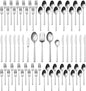 Alata Cube 65-Piece Forged Stainless Steel Flatware Set Cutlery Set by Alata