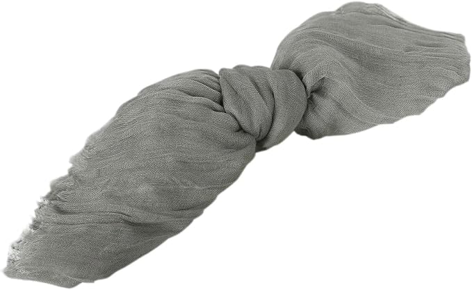Efavormart 5 Pack 24"x19" Gray Matte Gauze Cheesecloth Napkins, Sleek Cotton - Image 7