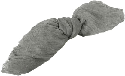 Efavormart 5 Pack 24"x19" Gray Matte Gauze Cheesecloth Napkins, Sleek Cotton - Image 7