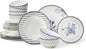 24-Piece Bone China Dinnerware Set in Gift Box, Service by STP-Goods