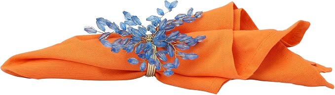 ITOS365 Napkin Rings Set of 6 for Dining Table Decoration Parties Everyday - Image 6