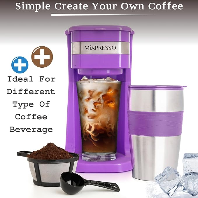 Mixpresso Single Serve & Single Cup Coffee Maker - Image 2