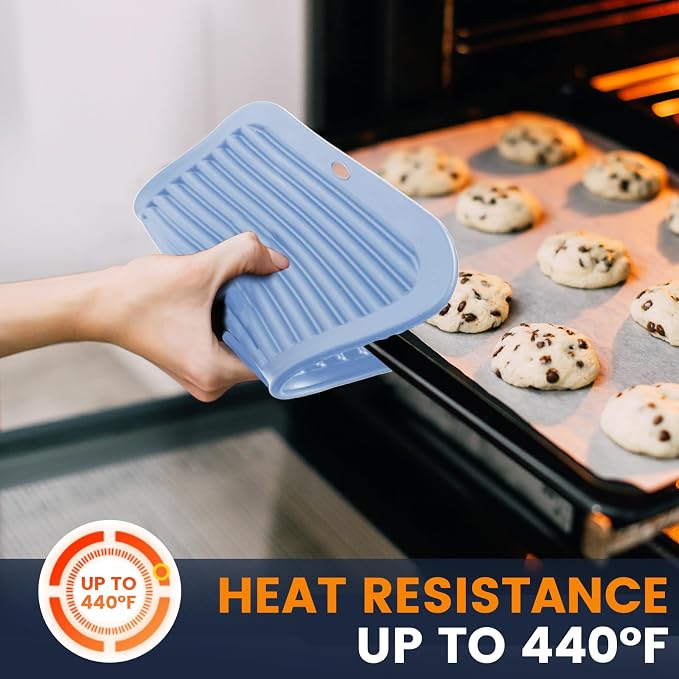 Silicone Trivet Mats 4 Heat Resistant Pot Holders Multipurpose Non-Slip Hot Pads - Image 7