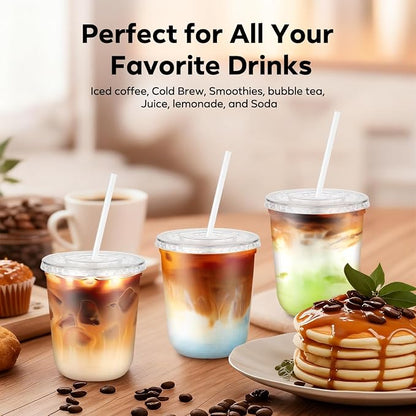 100 Pack 12 oz Plastic Cups - Image 3
