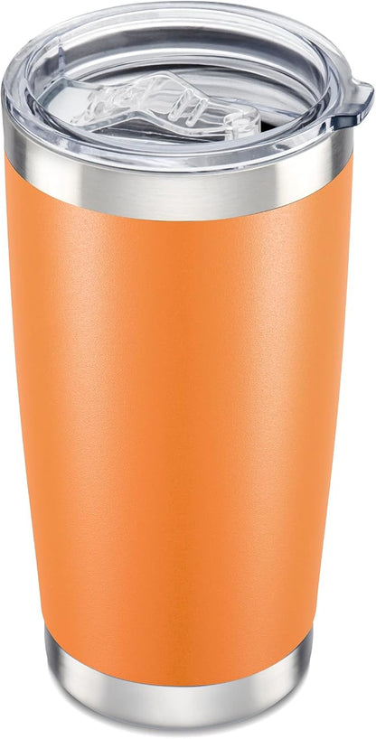 20 oz Tumbler with Lid Stainless Steel Insulated Tumblers Cups Travel Mug | by Orebigo