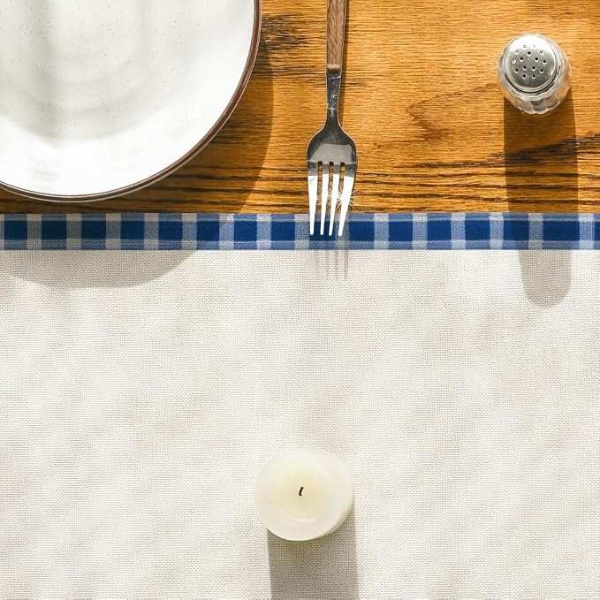 Artoid Mode Buffalo Plaid Bird Butterfly Sunflower Spring Table Runner - Image 7