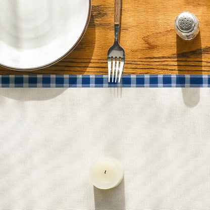 Artoid Mode Buffalo Plaid Bird Butterfly Sunflower Spring Table Runner - Image 7