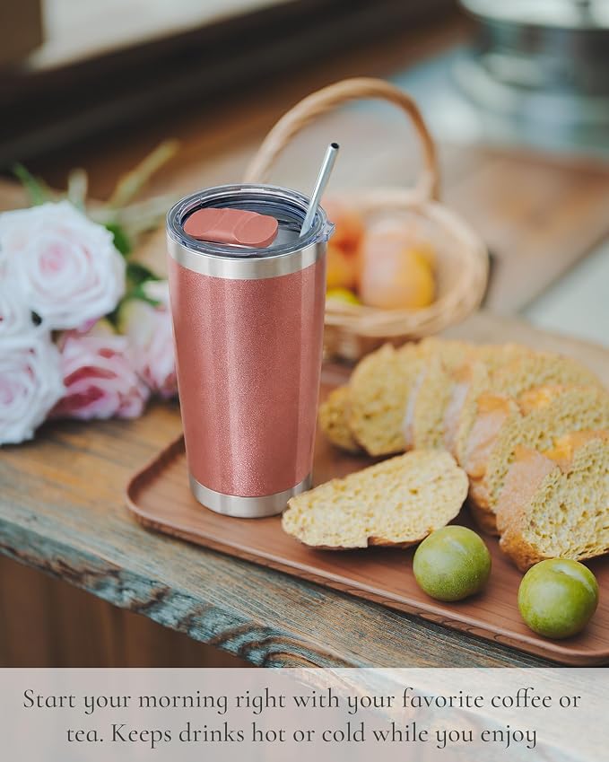 20oz Travel Coffee Tumbler - Image 5