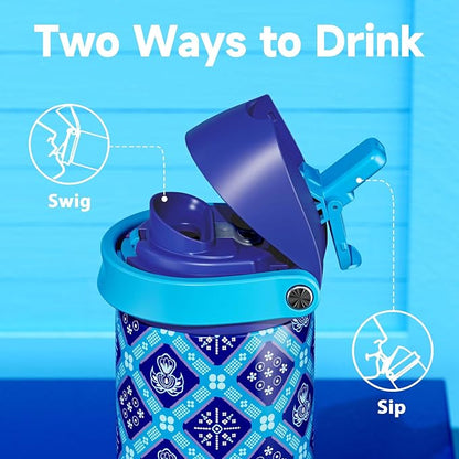 24 oz Insulated Water Bottle for Men: Meoky Stainless Steel Water Bottle - Image 3