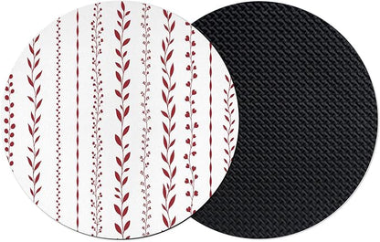 Simple Stripes Coasters Set of 2, Absorbent Coasters by Unknown
