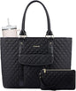 LOVEVOOK Laptop Tote Bag for Women 15.6 Inch, Waterproof Computer Bag for by LOVEVOOK