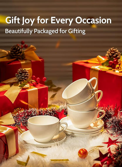 Sweese 6 Ounce Cappuccino Cups - Image 5