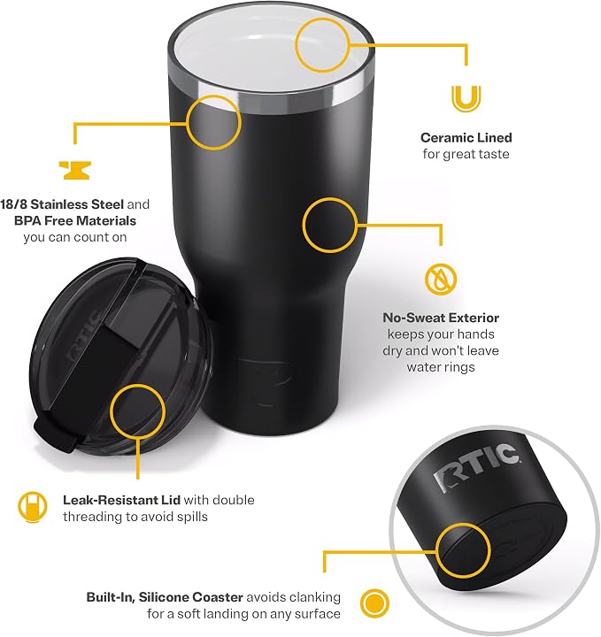 RTIC 40oz Essential Tumbler - Image 3