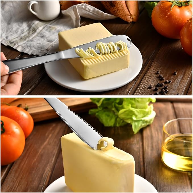 3-in-1 Stainless Steel Butter Knife - Image 4
