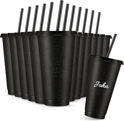 Amyhill 12 Pcs Reusable Glitter Cups by Amyhill