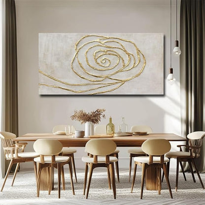 XIANSHOU Abstract Wall Art Pictures Contemporary Wall Hanging Decor Neutral Wall Print 29"x58" Wall Decorations for Living Room Dining Room