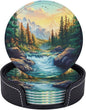 Mountains Nature Scenery Coasters by Unknown