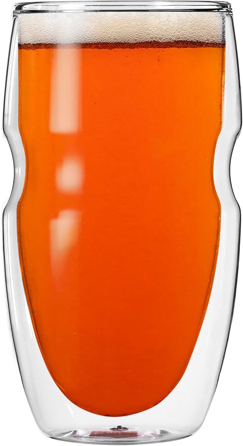 Ozeri Serafino Double Wall Insulated Iced Tea and Coffee Glasses - Image 8
