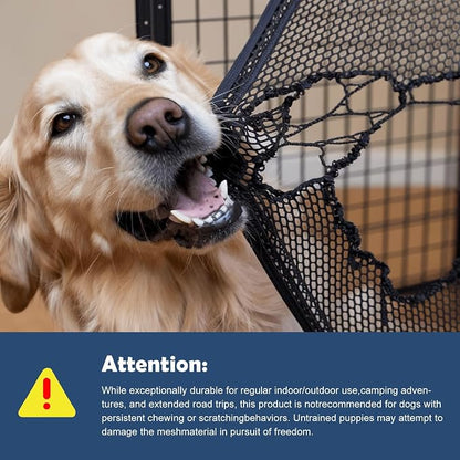 36 Inch Portable Travel Dog Crate Blue - Image 3