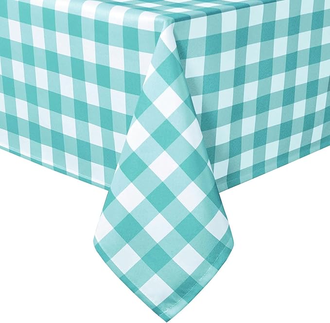 Checkered Tablecloth Rectangle, 30 x 60 Inch by Hiasan