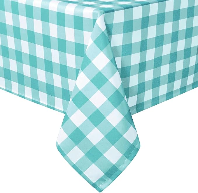 60 x 120 Inch Checkered Tablecloth Rectangle by Hiasan