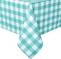 Checkered Tablecloth Rectangle, 70 x 140 Inch by Hiasan