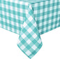Checkered Tablecloth Square, 30 x 30 Inch by Hiasan