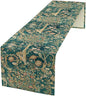 William Morris Floral Table Runner, Vintage Flowers Botanical Printed Table by Yearn+Jear