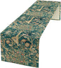 William Morris Floral Table Runner, Vintage Flowers Botanical Printed Table by Yearn+Jear