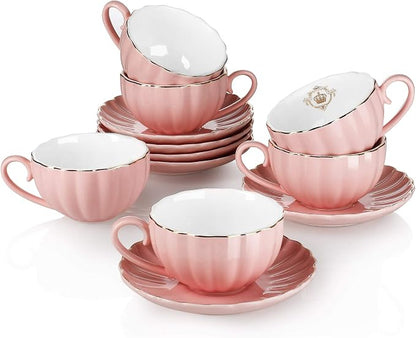 Royal Tea Cups and Saucers, by Amazingware
