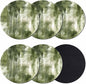 Abstract Bohemia Coasters Set of 6, Absorbent Coasters by Unknown