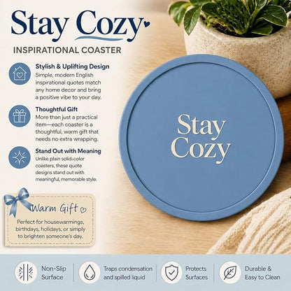 Silicone Coasters Set of 10, Premium Drink Coaster - Image 5