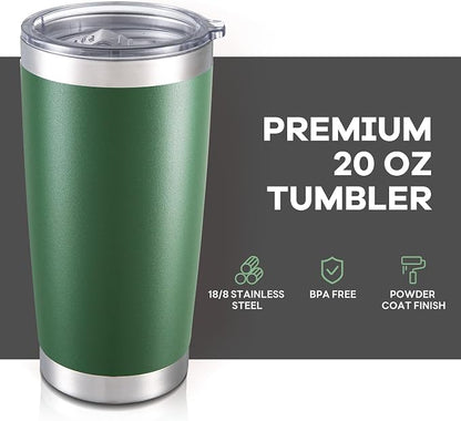 20 oz Tumbler with Lid Stainless Steel Insulated Tumblers Bulk Cups Mug | - Image 2